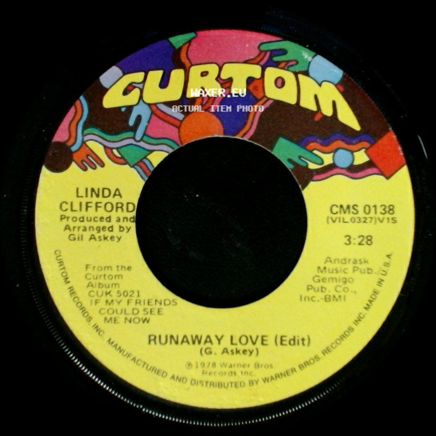 Linda Clifford - Broadway Gypsy Lady / Runaway Love (Edit) side B