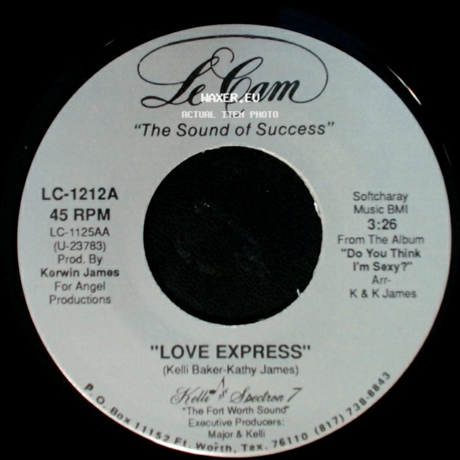 Section 7 / Kelli & Spectron 7 - Old Time Rock & Roll / Love Express side B