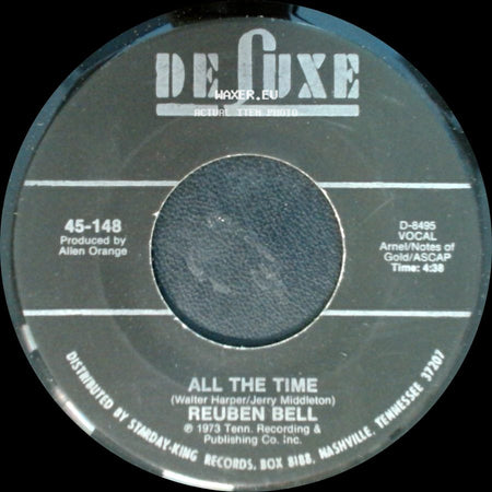 Reuben Bell - Leave My Kitten Alone / All The Time side B