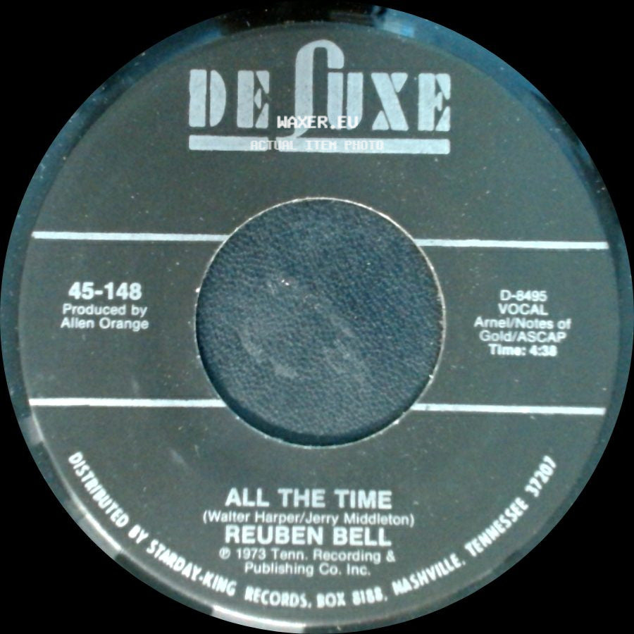 Reuben Bell - All The Time / Leave My Kitten Alone side A