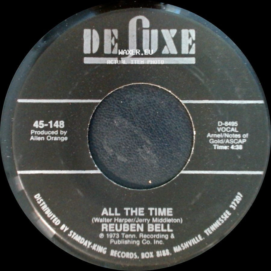 Reuben Bell - All The Time / Leave My Kitten Alone side A