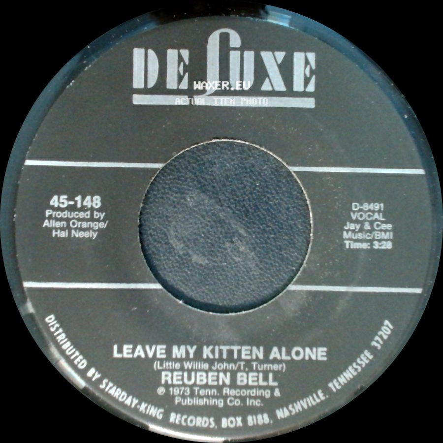 Reuben Bell - All The Time / Leave My Kitten Alone side B