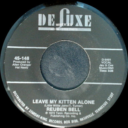 Reuben Bell - All The Time / Leave My Kitten Alone side B