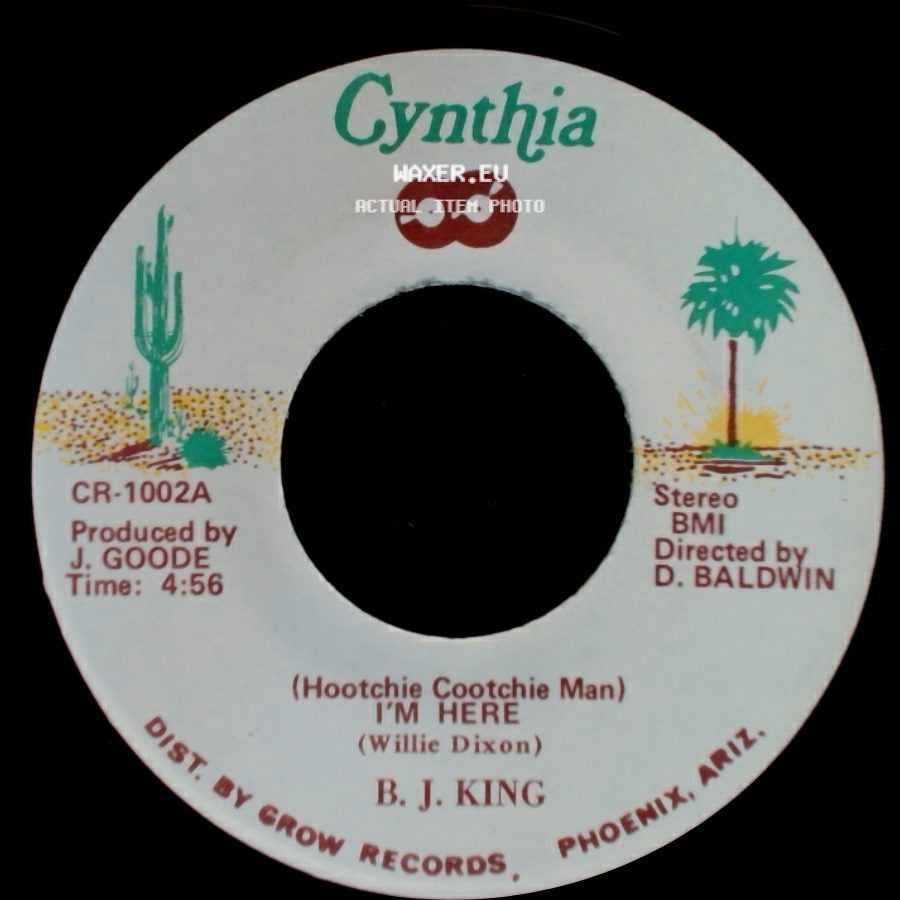 B. J. King - I'm Here / (You Put Me) Out Like A Cigarette side A
