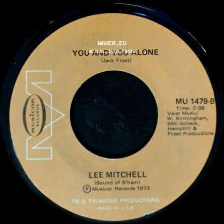 Lee Mitchell - Memphis On The Mississippi / You And You Alone side B