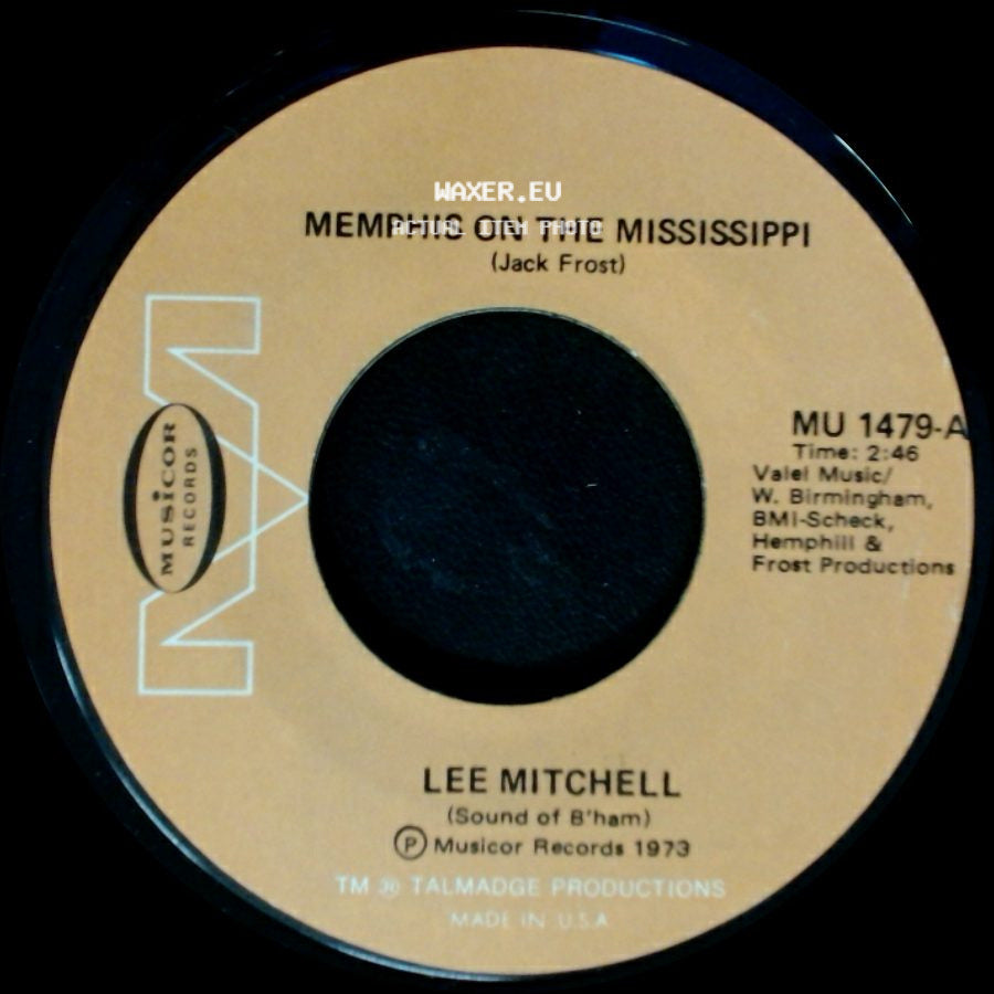 Lee Mitchell - You And You Alone / Memphis On The Mississippi side B