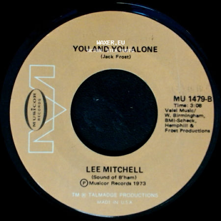 Lee Mitchell - Memphis On The Mississippi / You And You Alone side B