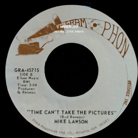 Mike Lawson - Sweet Honky Tonk Music / Time Can't Take The Pictures side B