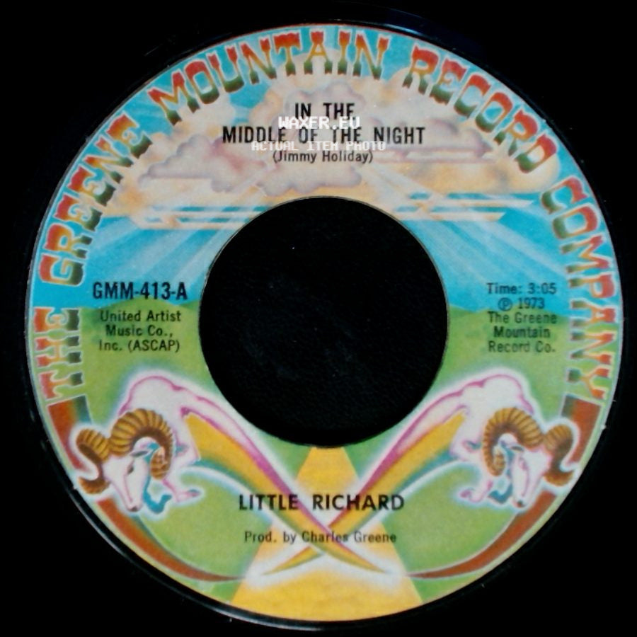 Little Richard - In The Middle Of The Night / Where Will I Find A Place To Sleep This Evening side A