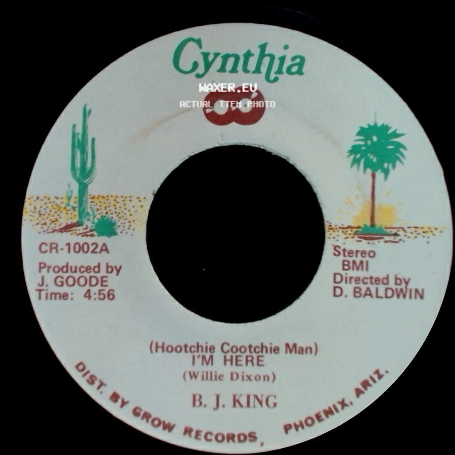 B. J. King - I'm Here / (You Put Me) Out Like A Cigarette side A