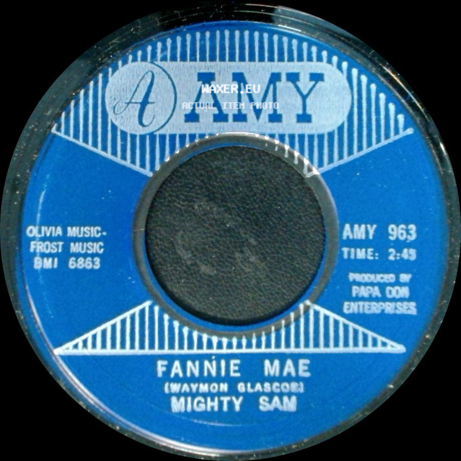 Mighty Sam - Fannie Mae / Badmouthin' side A