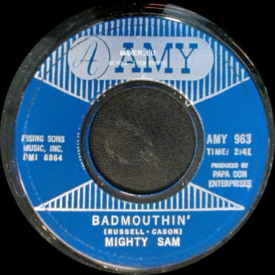 Mighty Sam - Fannie Mae / Badmouthin' side B