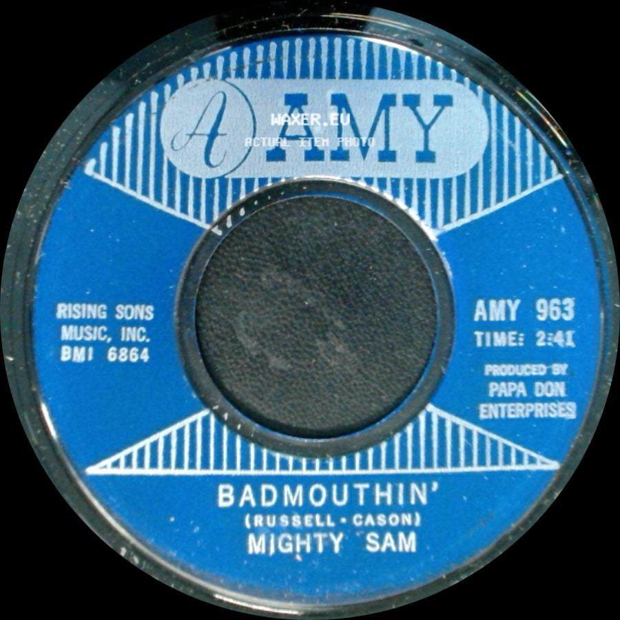Mighty Sam - Badmouthin' / Fannie Mae side A