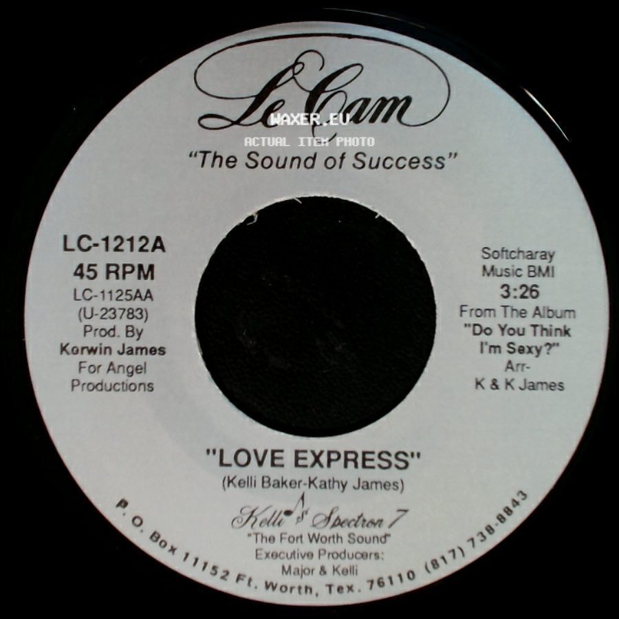 Spectrum 7 / Kelli & Spectron 7 - Old Time Rock & Roll / Love Express side B
