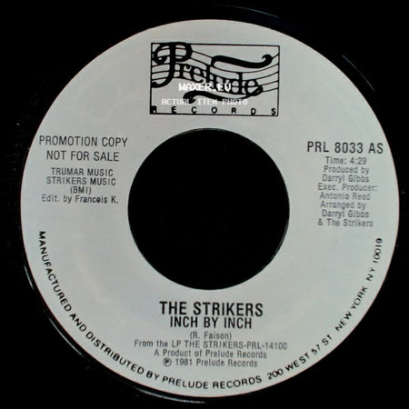 The Strikers - Inch By Inch / Inch By Inch side A