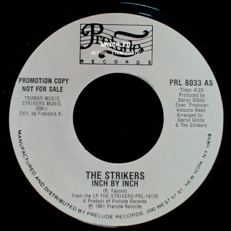 The Strikers - Inch By Inch / Inch By Inch side B