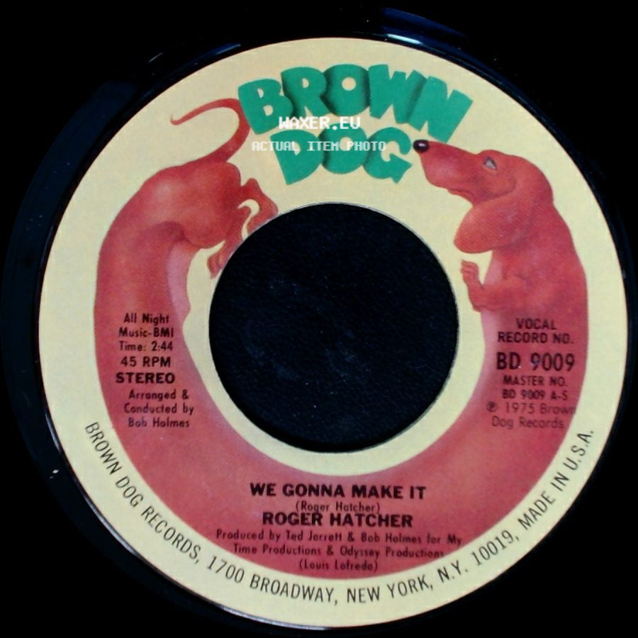Roger Hatcher - High Blood Pressure / We Gonna Make It side B