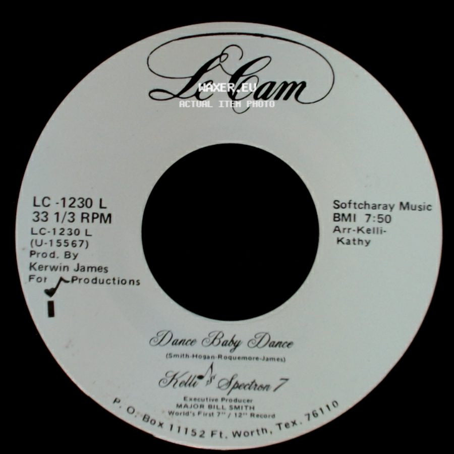 Kelli & Spectron 7 - Dance Baby Dance / Dance Baby Dance side A