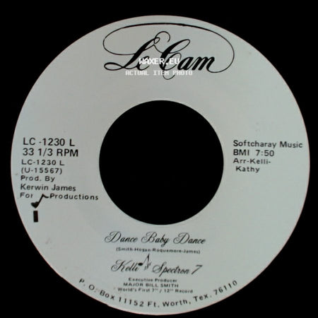 Kelli & Spectron 7 - Dance Baby Dance / Dance Baby Dance side A