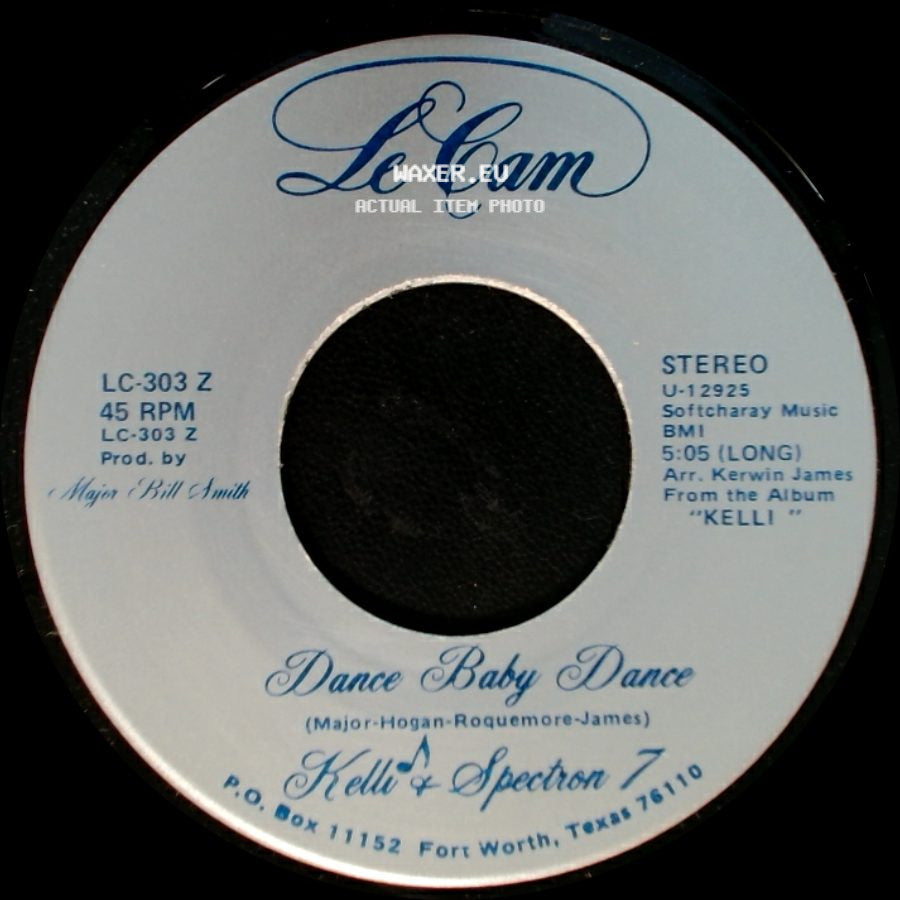 Kelli & Spectron 7 - Dance Baby Dance / Dance Baby Dance side A