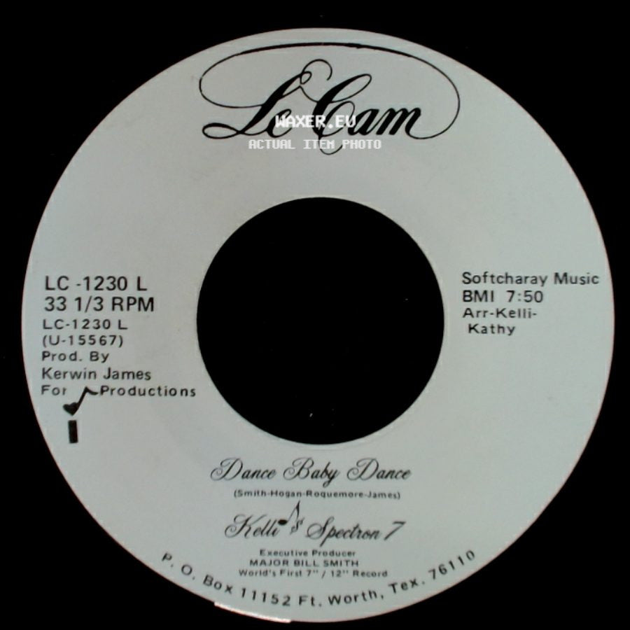 Kelli & Spectron 7 - Dance Baby Dance / Dance Baby Dance side A