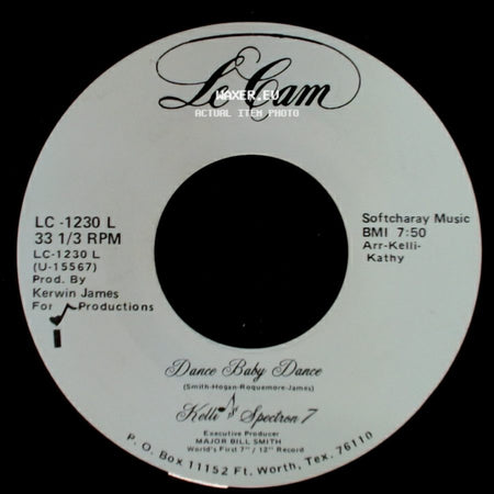 Kelli & Spectron 7 - Dance Baby Dance / Dance Baby Dance side A