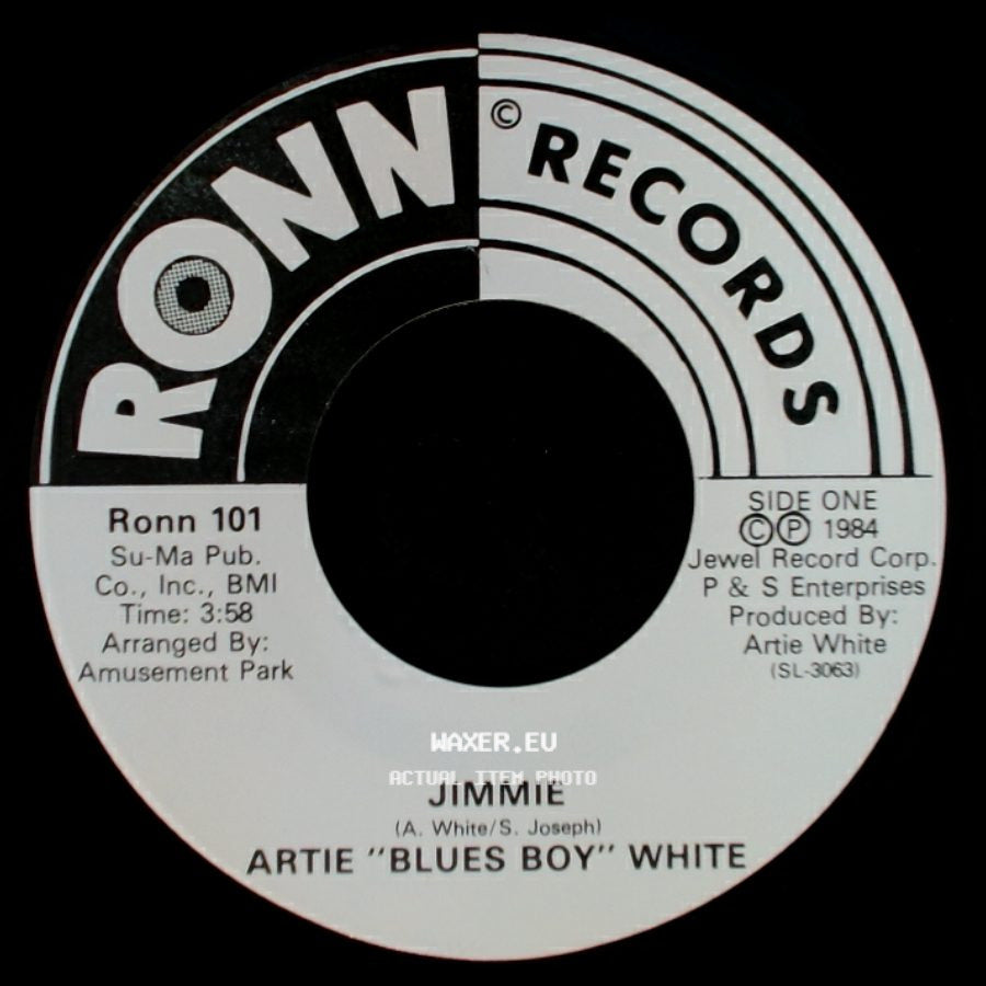 Artie "Blues Boy" White - Jimmie / What Pleases You Pleases Me side A