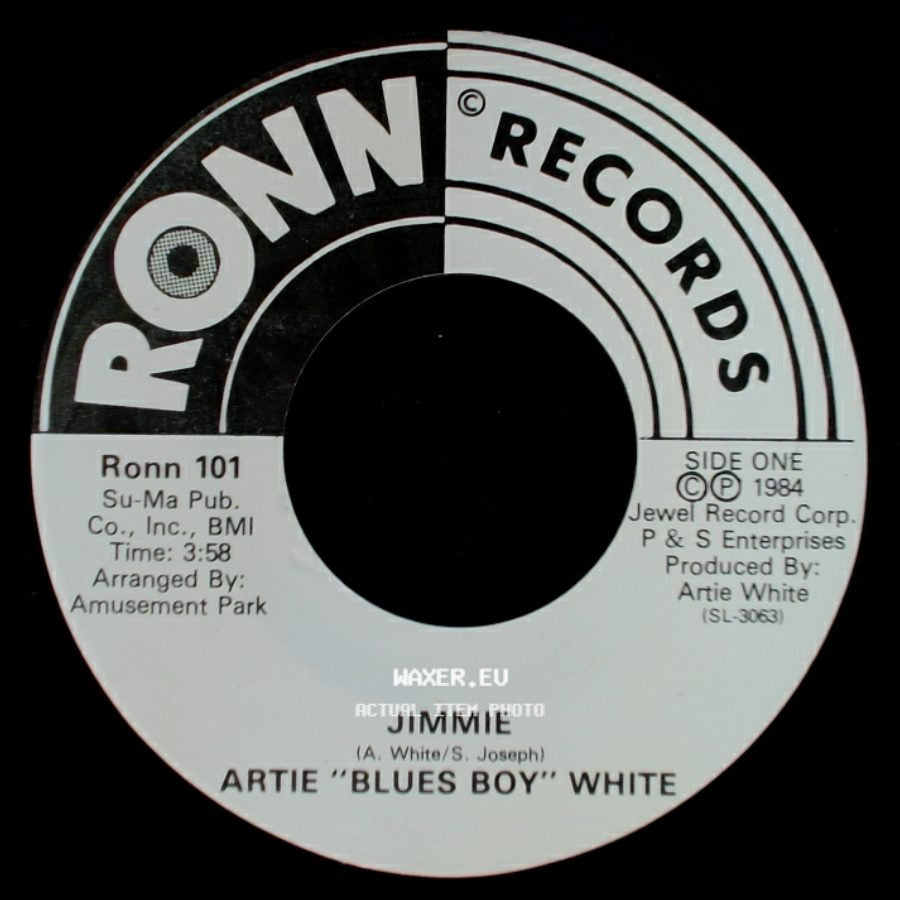Artie "Blues Boy" White - Jimmie / What Pleases You Pleases Me side A