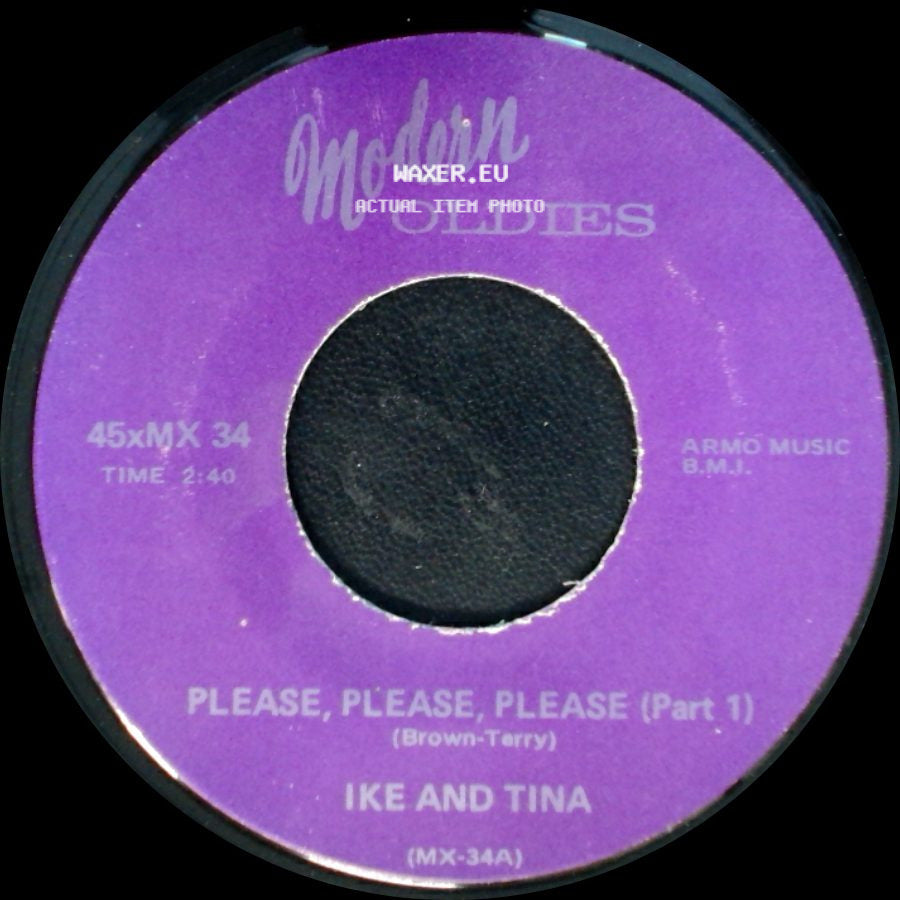 Ike And Tina - Please, Please, Please / Please, Please, Please (Part 1) side B
