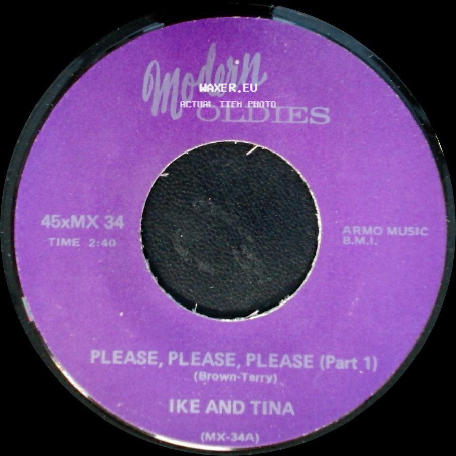 Ike And Tina - Please, Please, Please (Part 1) / Please, Please, Please (Part 2) side A