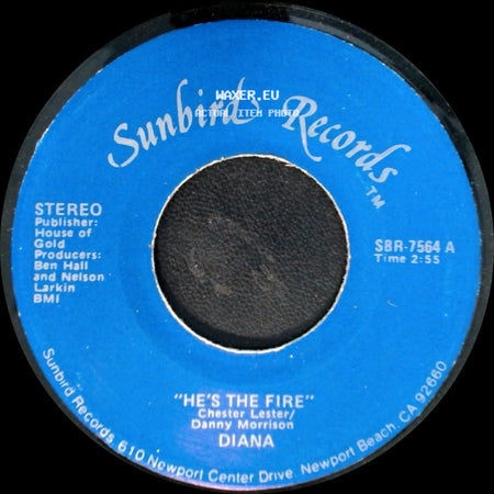Diana - He's The Fire / What A Fool I Was (To Fall In Love With You) side A