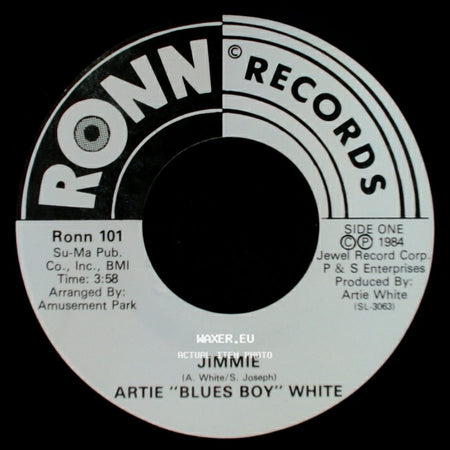 Artie "Blues Boy" White - Jimmie / What Pleases You Pleases Me side A