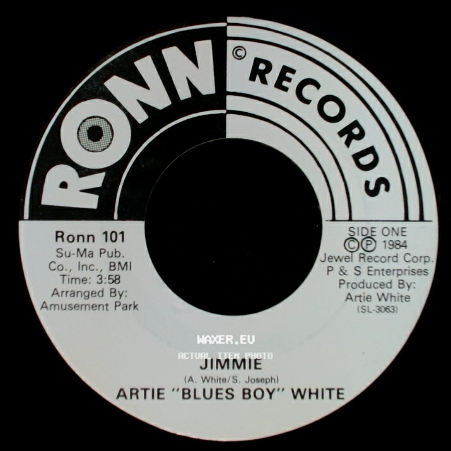 Artie "Blues Boy" White - Jimmie / What Pleases You Pleases Me side A