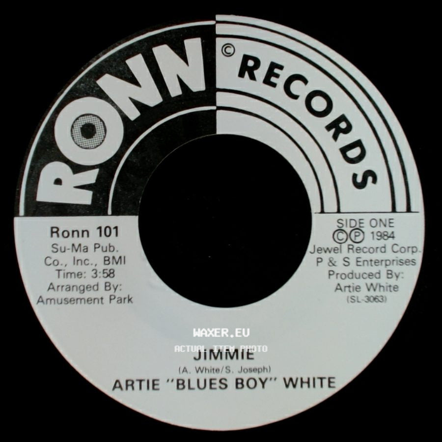 Artie "Blues Boy" White - Jimmie / What Pleases You Pleases Me side A