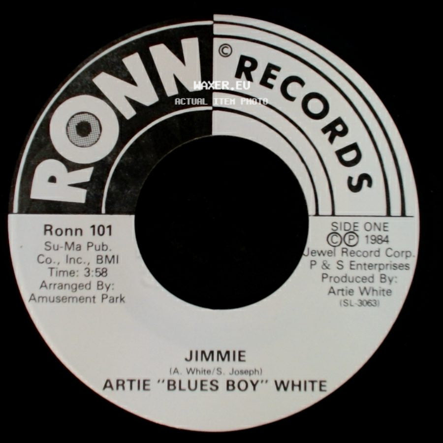 Artie "Blues Boy" White - Jimmie / What Pleases You Pleases Me side A