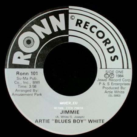 Artie "Blues Boy" White - Jimmie / What Pleases You Pleases Me side A