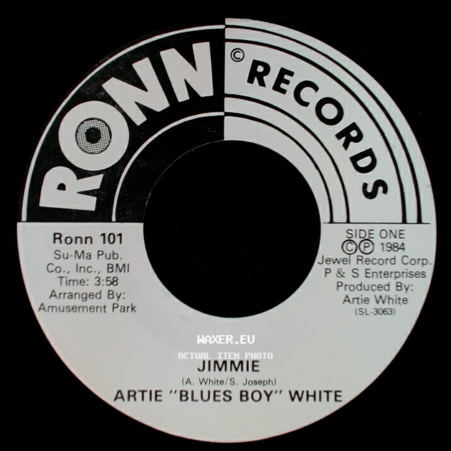Artie "Blues Boy" White - Jimmie / What Pleases You Pleases Me side A