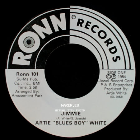 Artie "Blues Boy" White - Jimmie / What Pleases You Pleases Me side A