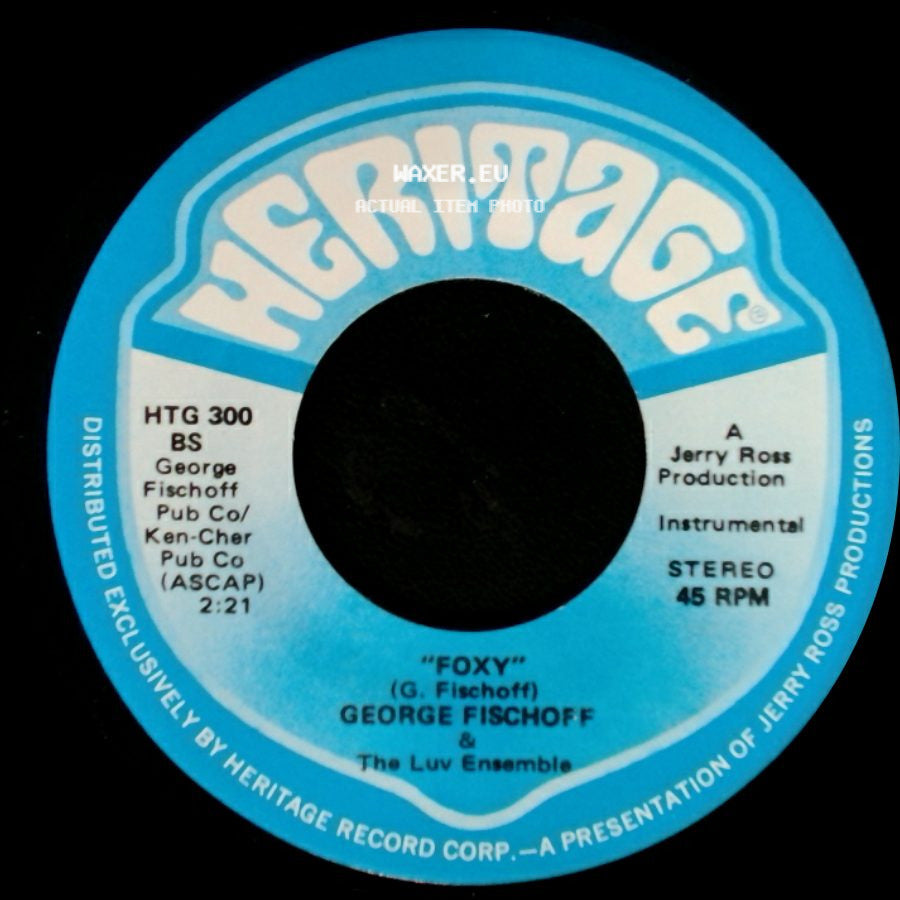 George Fischoff & The Luv Ensamble - Foxy / Foxy side A