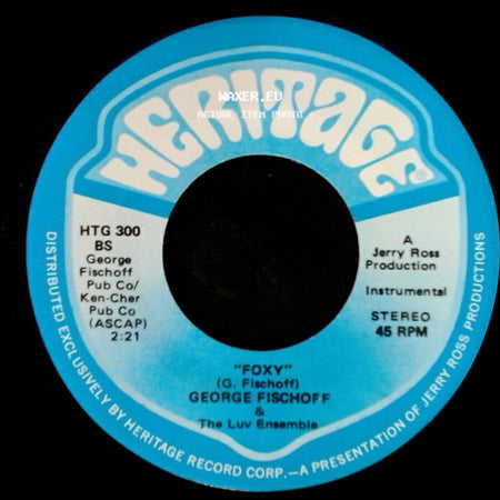George Fischoff & The Luv Ensamble - Foxy / Foxy side A