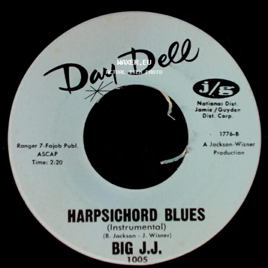 Norma Tracey And The Cinderella Kids / Big J.J. - Leroy / Harpsichord Blues side B