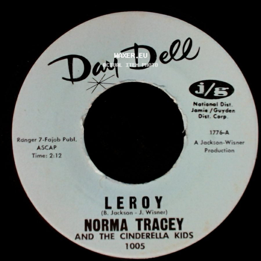Norma Tracey And The Cinderella Kids / Big J.J. - Leroy / Harpsichord Blues side A
