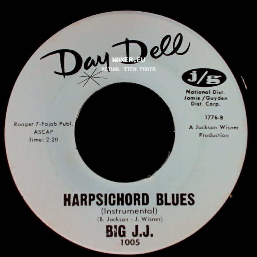 Norma Tracey And The Cinderella Kids / Big J.J. - Leroy / Harpsichord Blues side B