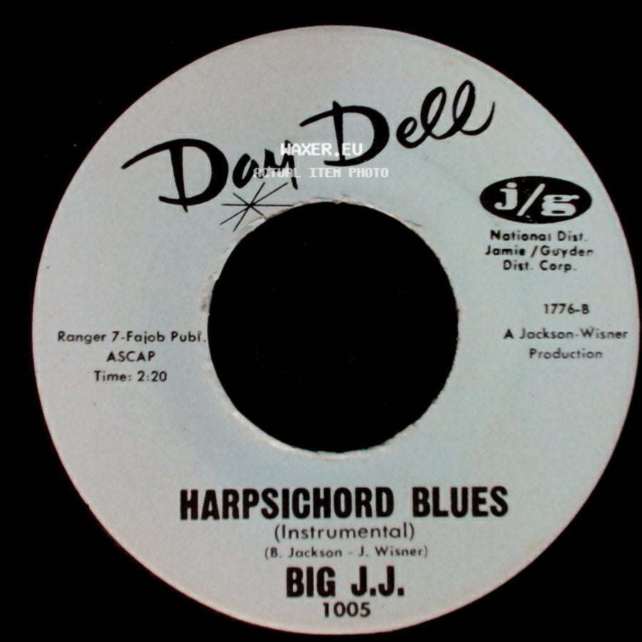 Norma Tracey And The Cinderella Kids / Big J.J. - Leroy / Harpsichord Blues side B