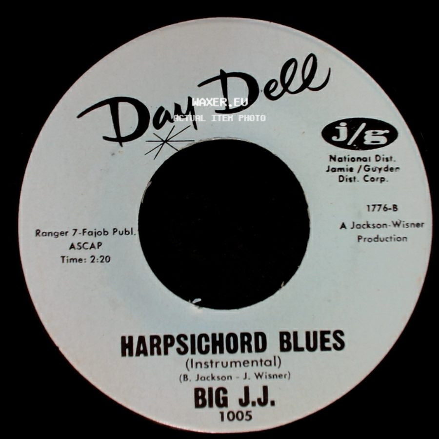 Norma Tracey And The Cinderella Kids / Big J.J. - Leroy / Harpsichord Blues side B