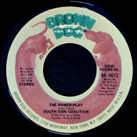 South Side Coalition - The Power-Play / (Don't Cha Wanna) Get Down Get Down side A
