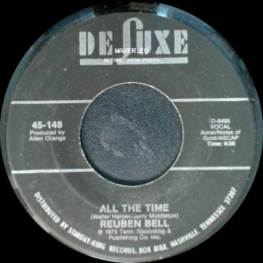 Reuben Bell - All The Time / Leave My Kitten Alone side A