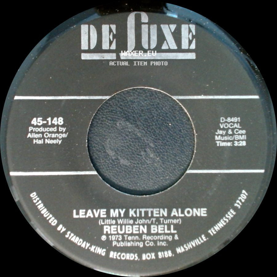 Reuben Bell - All The Time / Leave My Kitten Alone side B