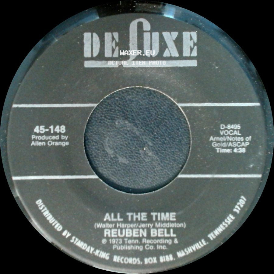 Reuben Bell - All The Time / Leave My Kitten Alone side A