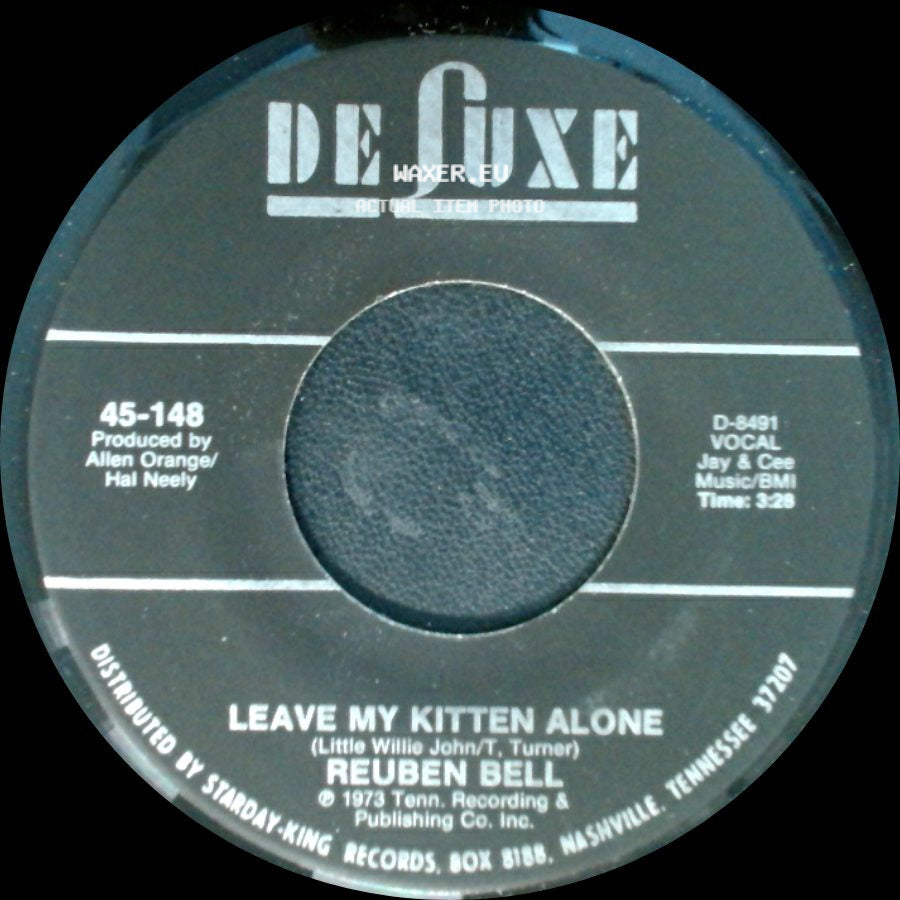 Reuben Bell - All The Time / Leave My Kitten Alone side B